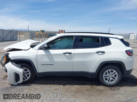 2021 Jeep Compass Sport z VIN 3C4NJCAB6MT532267, wystawiony jako IAAI lot #42035764 z przebiegiem 41 725 mil mil oraz . Historia ofert i sprzedaży dostępna na DreamBid. Obrazek 14.