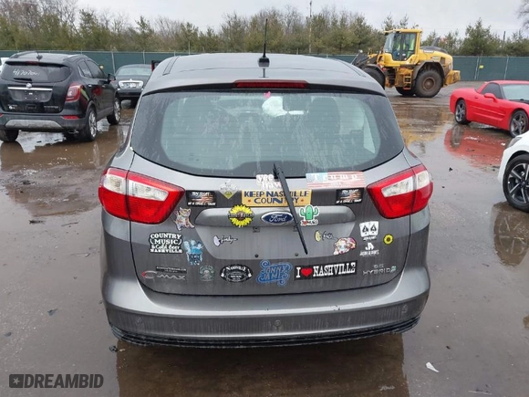 2013 Ford C-Max Hybrid SE with VIN 1FADP5AU2DL543064, listed as a IAAI auction lot 41721112 with 94,392 mi miles. Bid and sale history available at carsss.com. Image 17.
