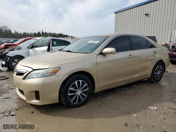 2011 Toyota Camry Hybrid with VIN 4T1BB3EK2BU127824, listed as a Copart auction lot 48986585 with 126,810 mi miles and Salvage Title. Bid and sale history available at carsss.com. Image 1.