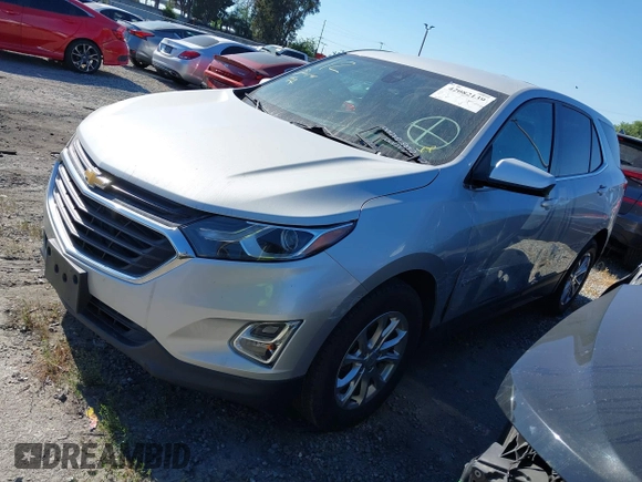 2020 Chevrolet Equinox LT with VIN 2GNAXKEV8L6217296, listed as a IAAI auction lot 42082139 with 61,305 mi miles and . Bid and sale history available at DreamBid. Image 18.
