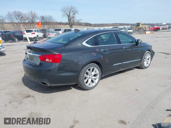 2015 Chevrolet Impala LTZ with VIN 1G1165S39FU138640, listed as a IAAI auction lot 41780288 with 145,000 mi miles and . Bid and sale history available at DreamBid. Image 4.