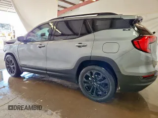 2021 GMC Terrain SLE with VIN 3GKALMEV7ML369281, listed as a Copart auction lot 64128775 with 71,111 mi miles and Clean title. Bid and sale history available at DreamBid. Image 2.