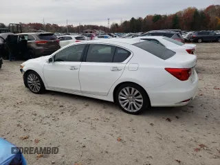 2015 Acura RLX Tech Pkg with VIN JH4KC1F50FC001471, listed as a Copart auction lot 78143804 with 87,834 mi miles and Salvage Title. Bid and sale history available at carsss.com. Image 2.