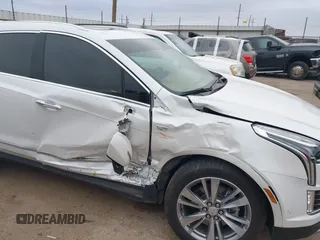2024 Cadillac XT5 Premium Luxury AWD with VIN 1GYKNERSXRZ707816, listed as a IAAI auction lot 41749596 with 8,701 mi miles. Bid and sale history available at carsss.com. Image 6.