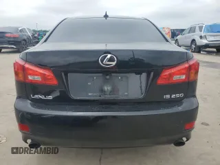 2008 Lexus IS 250 with VIN JTHBK262882074353, listed as a Copart auction lot 54529495 with 237,041 mi miles and Salvage Title. Bid and sale history available at DreamBid. Image 6.