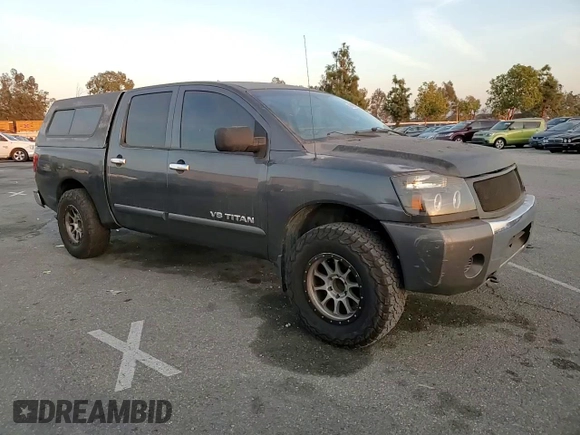 2007 Nissan Titan XE with VIN 1N6AA07A07N217705, listed as a Copart auction lot 86836804 with 272,228 mi miles and Salvage Title. Bid and sale history available at DreamBid. Image 10.