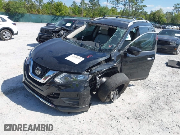 2019 Nissan Rogue SV with VIN JN8AT2MT4KW250082, listed as a IAAI auction lot 42026957 with 81,724 mi miles and . Bid and sale history available at DreamBid. Image 16.