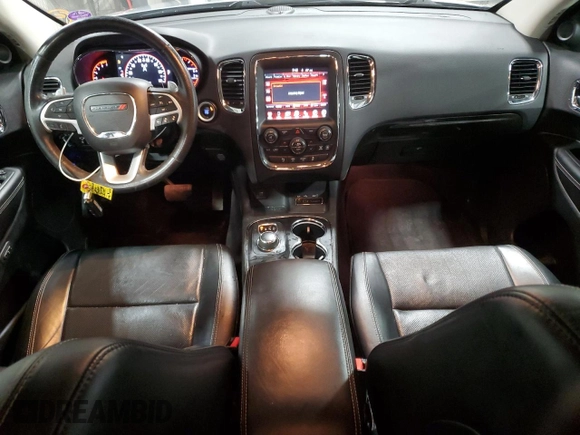 2016 Dodge Durango Citadel Anodized Platinum with VIN 1C4SDJETXGC466369, listed as a Copart auction lot 58621274 with 132,975 mi miles and Salvage title. Bid and sale history available at DreamBid. Image 8.