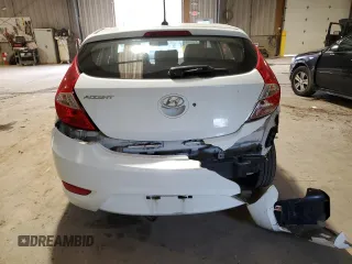 2016 Hyundai Accent SE with VIN KMHCT5AE0GU255810, listed as a Copart auction lot 52574315 with 107,030 mi miles and Salvage Title. Bid and sale history available at carsss.com. Image 6.