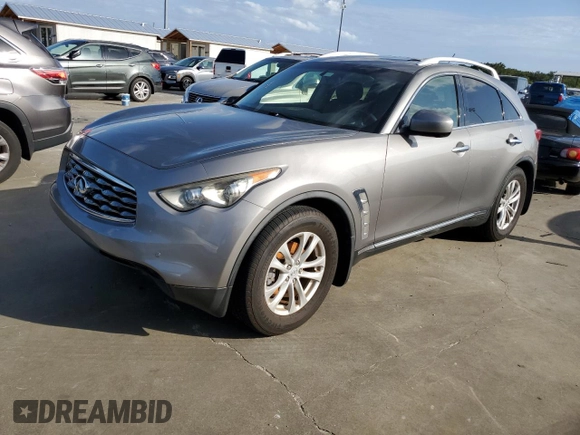 2011 Infiniti FX35 with VIN JN8AS1MU6BM711459, listed as a Copart auction lot 75117754 with 0 mi miles and Salvage Title. Bid and sale history available at carsss.com. Image 1.