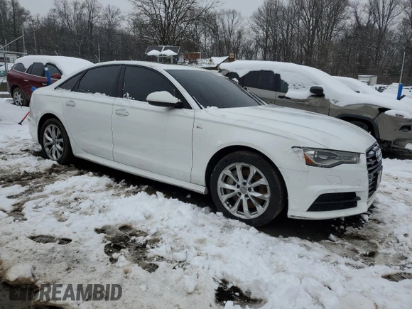 2017 Audi A6 Premium Plus with VIN WAUG8AFC0HN042761, listed as a Copart auction lot 86117364 with 96,126 mi miles and Salvage Title. Bid and sale history available at carsss.com. Image 4.