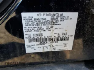 2020 Ford EcoSport SE with VIN MAJ6S3GLXLC341470, listed as a Copart auction lot 49461355 with 55,363 mi miles and Salvage Title. Bid and sale history available at DreamBid. Image 13.