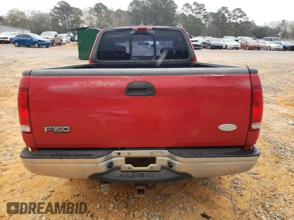 2002 Ford F-150 XL with VIN 1FTRX17232NB93699, listed as a Copart auction lot 49037795 with 0 mi miles and Salvage Title. Bid and sale history available at carsss.com. Image 6.