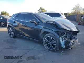 2021 Lexus UX 200 with VIN JTHX3JBH3M2032478, listed as a Copart auction lot 80309824 with 51,207 mi miles and Salvage title. Bid and sale history available at DreamBid. Image 4.