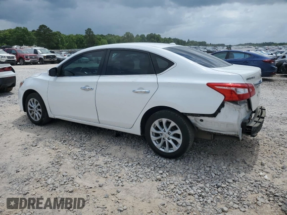 2019 Nissan Sentra S with VIN 3N1AB7AP2KY316210, listed as a Copart auction lot 53642395 with 126,191 mi miles and Salvage Title. Bid and sale history available at DreamBid. Image 2.