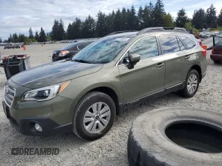 2015 Subaru Outback Premium with VIN 4S4BSACC7F3344216, listed as a Copart auction lot 55793915 with 99,723 mi miles and Salvage Title. Bid and sale history available at DreamBid. Image 1.