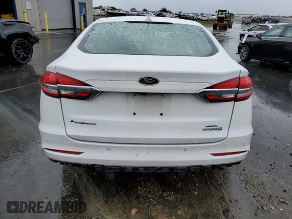 2019 Ford Fusion Hybrid SEL with VIN 3FA6P0MU8KR202080, listed as a Copart auction lot 73663612 with 64,297 mi miles. Bid and sale history available at carsss.com. Image 6.