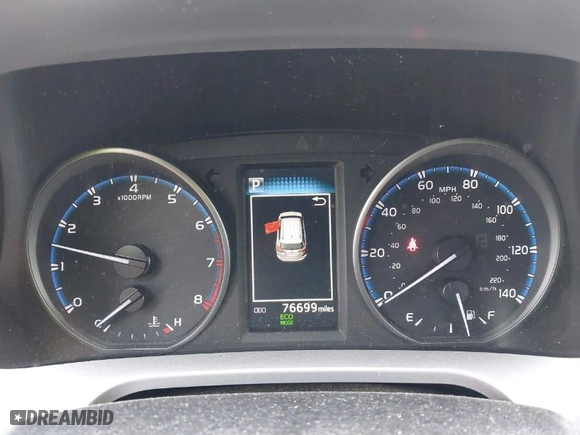 2018 Toyota RAV4 LE with VIN JTMBFREV8JJ184809, listed as a IAAI auction lot 41901048 with 76,699 mi miles. Bid and sale history available at carsss.com. Image 7.