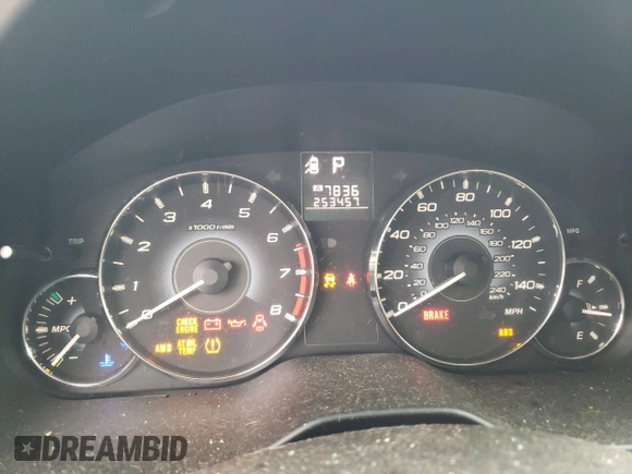 2010 Subaru Legacy Premium All-Weather Anniversary with VIN 4S3BMBC64A3225319, listed as a Copart auction lot 55920155 with 253,457 mi miles and Clean title. Bid and sale history available at DreamBid. Image 9.