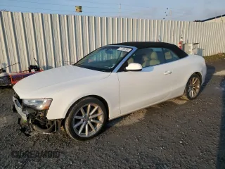 2015 Audi A5 Premium with VIN WAUCFAFH5FN004231, listed as a Copart auction lot 77729784 with 114,279 mi miles and Salvage title. Bid and sale history available at DreamBid. Image 1.