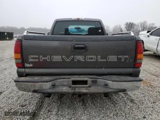 2002 Chevrolet Silverado 1500 LS with VIN 1GCEC14V02Z181060, listed as a Copart auction lot 41828905 with 0 mi miles and Salvage Title. Bid and sale history available at carsss.com. Image 6.