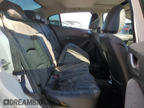 2015 Mazda 3 S Touring with VIN JM1BM1V37F1221443, listed as a Copart auction lot 88286695 with Not Provided miles and Salvage Title. Bid and sale history available at DreamBid. Image 10.