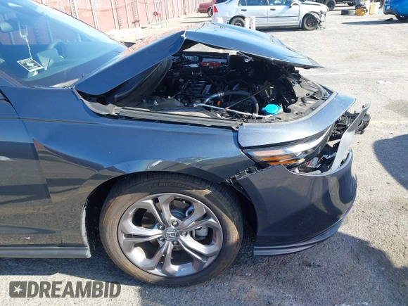 2024 Honda Accord EX с VIN 1HGCY1F30RA033974, выставлен на аукционе IAAI как лот 41997178 с пробегом 10 906 миль миль и . История ставок и продаж доступна на DreamBid. Изображение 19.