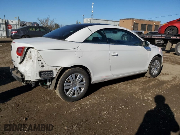 2009 Volkswagen Eos Komfort с VIN WVWAA71F79V011641, выставлен на аукционе Copart как лот 42577045 с пробегом 66 543 миль миль и Списание • Salvage title. История ставок и продаж доступна на DreamBid. Изображение 3.
