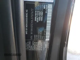 2020 Mercedes-Benz Metris with VIN W1WV0FEY0L3707677, listed as a Copart auction lot 88204725 with 29,945 mi miles and Salvage Title. Bid and sale history available at DreamBid. Image 14.