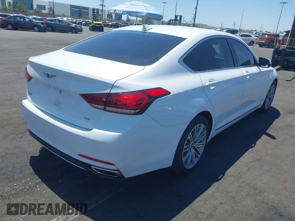 2018 Genesis G80 3.8L with VIN KMHGN4JE2JU238858, listed as a IAAI auction lot 42151733 with 49,512 mi miles and . Bid and sale history available at DreamBid. Image 4.