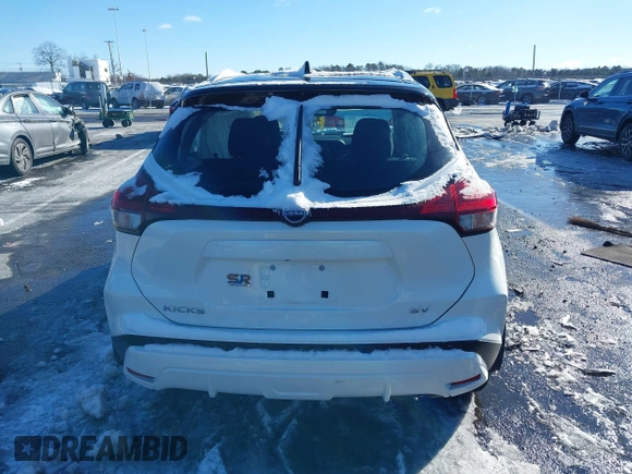 2024 Nissan Kicks SV with VIN 3N1CP5CV9RL511934, listed as a IAAI auction lot 41266215 with 6,340 mi miles. Bid and sale history available at carsss.com. Image 16.