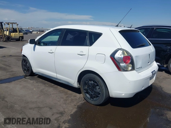 2009 Pontiac Vibe w/1SB with VIN 5Y2SP67049Z423850, listed as a IAAI auction lot 42184971 with 177,882 mi miles. Bid and sale history available at carsss.com. Image 3.