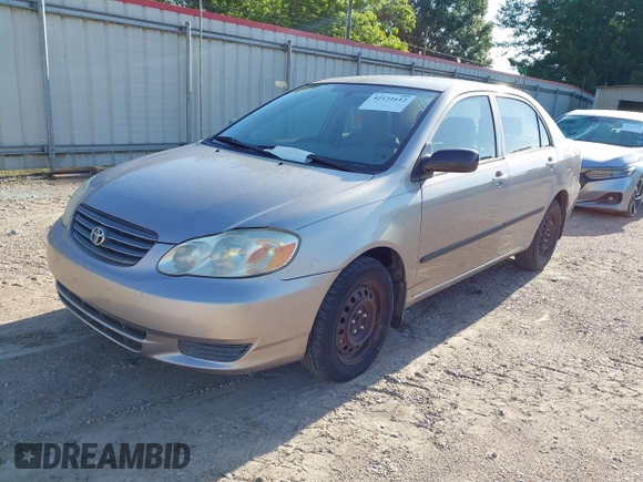 2003 Toyota Corolla CE with VIN 1NXBR32E63Z024319, listed as a IAAI auction lot 42131612 with 139,671 mi miles and . Bid and sale history available at DreamBid. Image 2.