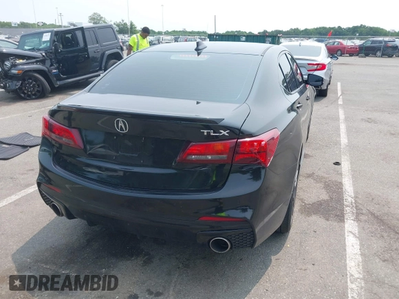 2018 Acura TLX w/A-SPEC Pkg with VIN 19UUB2F60JA003903, listed as a IAAI auction lot 42478311 with 126,094 mi miles and . Bid and sale history available at DreamBid. Image 4.