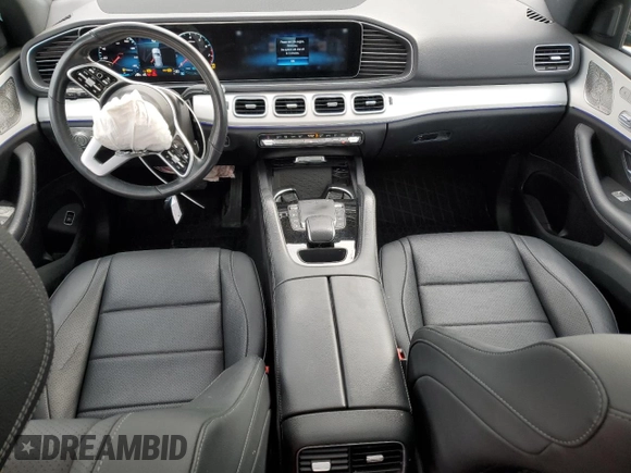 2021 Mercedes-Benz GLE 450 with VIN 4JGFB5KB4MA489157, listed as a Copart auction lot 55147755 with 61,145 mi miles and Salvage title. Bid and sale history available at DreamBid. Image 8.