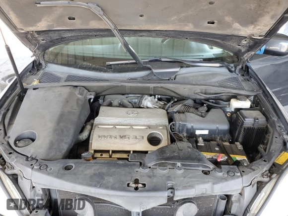 2006 Lexus RX 330 with VIN 2T2HA31U56C109342, listed as a Copart auction lot 62089925 with 134,294 mi miles and Salvage title. Bid and sale history available at DreamBid. Image 11.