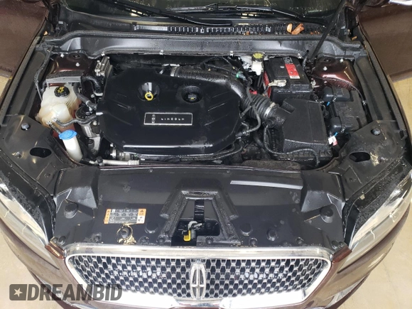 2019 Lincoln MKZ Reserve I with VIN 3LN6L5D99KR604085, listed as a Copart auction lot 45385785 with 39,143 mi miles and Clean Title. Bid and sale history available at carsss.com. Image 11.