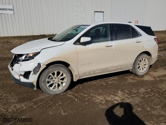 2020 Chevrolet Equinox LT with VIN 2GNAXTEV4L6192743, listed as a Copart auction lot 48804025 with 153,097 mi miles and Clean Title. Bid and sale history available at carsss.com. Image 1.
