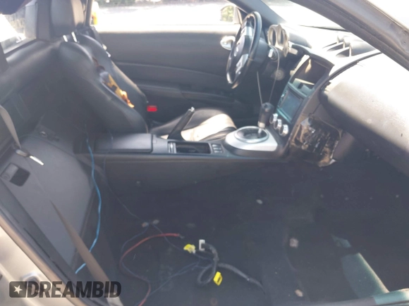 2006 Nissan 350Z Touring with VIN JN1AZ36A06M452739, listed as a IAAI auction lot 42190928 with Not Provided miles and . Bid and sale history available at DreamBid. Image 5.
