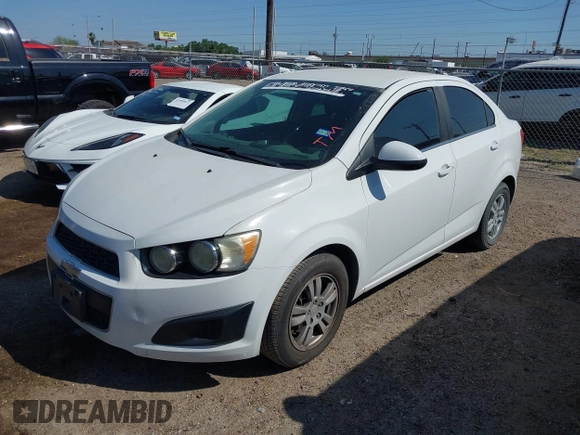 2015 Chevrolet Sonic LT with VIN 1G1JC5SH6F4155187, listed as a IAAI auction lot 42009644 with 220,725 mi miles and . Bid and sale history available at DreamBid. Image 2.