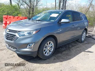 2018 Chevrolet Equinox LT with VIN 3GNAXJEV1JL119245, listed as a IAAI auction lot 41987159 with 54,489 mi miles and . Bid and sale history available at DreamBid. Image 2.