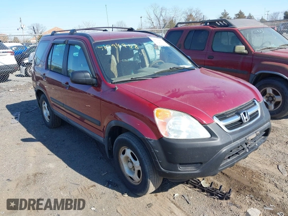 2004 Honda CR-V LX with VIN SHSRD77494U243206, listed as a IAAI auction lot 41794968 with 259,241 mi miles and . Bid and sale history available at carsss.com. Image 1.