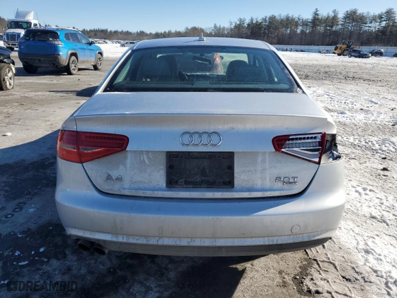 2013 Audi A4 Premium Plus with VIN WAUFFAFL3DN008292, listed as a Copart auction lot 43878925 with 151,758 mi miles and Salvage Title. Bid and sale history available at carsss.com. Image 6.