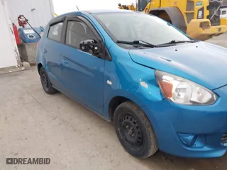 2015 Mitsubishi Mirage DE with VIN ML32A3HJ0FH060300, listed as a IAAI auction lot 41918985 with 132,784 mi miles. Bid and sale history available at carsss.com. Image 6.