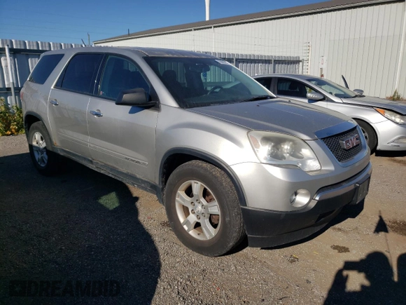 2008 GMC Acadia SLE1 z VIN 1GKEV137X8J291557, wystawiony jako Copart lot #76669314 z przebiegiem 319 060 mil mil oraz Czysty tytuł • Clean title. Historia ofert i sprzedaży dostępna na DreamBid. Obrazek 4.