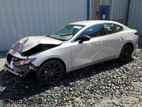 2025 Mazda 3 S Select Sport with VIN 3MZBPABM0SM466678, listed as a Copart auction lot 51999145 with 848 mi miles and Non Repairable. Bid and sale history available at DreamBid. Image 1.