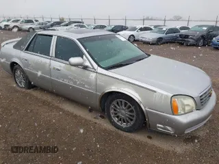 2004 Cadillac DeVille DHS z VIN 1G6KE54Y74U188217, wystawiony jako IAAI lot #41849512 z przebiegiem 138 738 mil mil oraz . Historia ofert i sprzedaży dostępna na DreamBid. Obrazek 1.