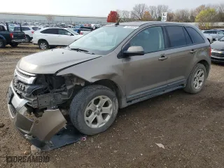 2012 Ford Edge SEL with VIN 2FMDK3J93CBA64610, listed as a Copart auction lot 78136024 with 146,844 mi miles and Clean Title. Bid and sale history available at carsss.com. Image 1.