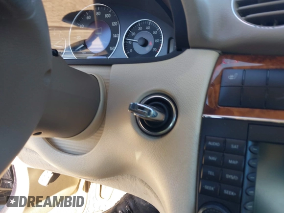 2008 Mercedes-Benz CLK 350 with VIN WDBTJ56H78F239864, listed as a IAAI auction lot 41634421 with 160,664 mi miles and . Bid and sale history available at carsss.com. Image 11.