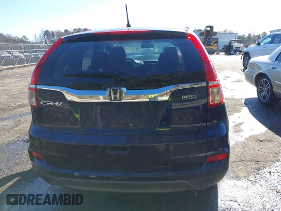 2015 Honda CR-V LX with VIN 3CZRM3H34FG712022, listed as a IAAI auction lot 41007983 with 120,280 mi miles and . Bid and sale history available at carsss.com. Image 16.
